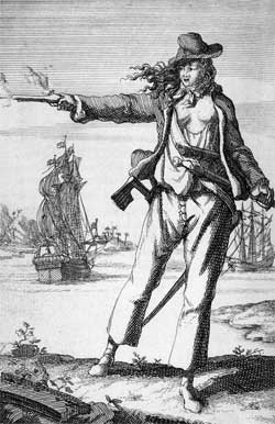 Anne Bonny, female pirate dress code