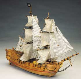 The Black Falcon, the ship of William Kidd