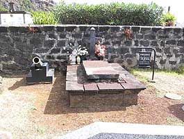 The grave of the pirate Olivier Levasseur a.k.a. La Buse