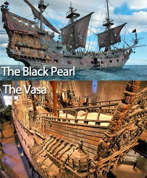 The Black Pearl and the Vasa