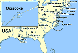 Ocracoke (North Carolina - USA), Blackbeard's preferred port