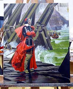 The last hours on the painting of Richelieu