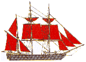 The three-masted barque
