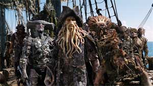 Davy Jones and his crew
